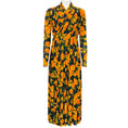 Load image into Gallery viewer, Balenciaga Yellow Floral Print Dress
