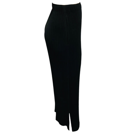 Issey Miyake Black Pleated Trousers