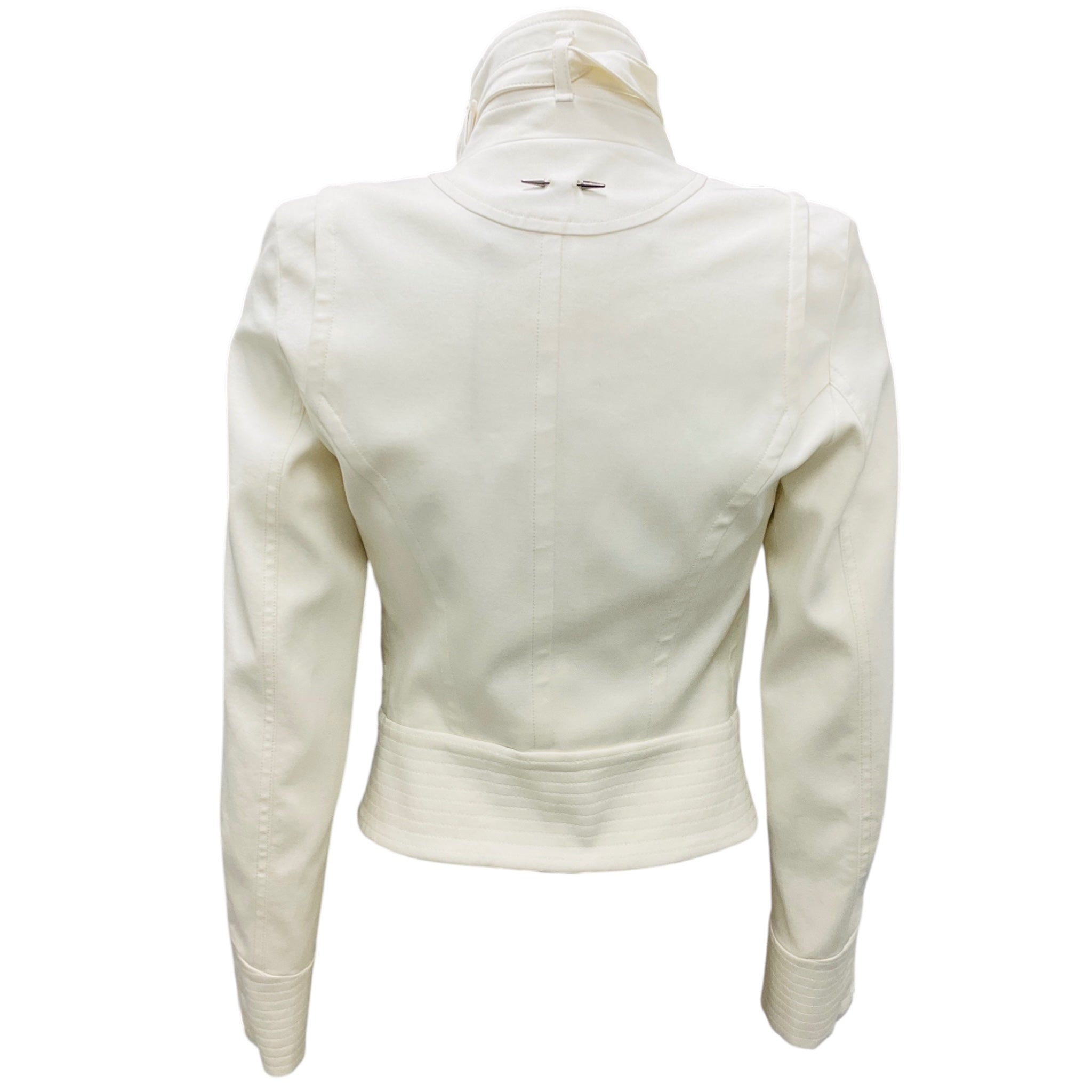 Barbara Bui Ecru Patch Pocket Jacket