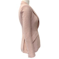Load image into Gallery viewer, L'Agence Petal Pink Textured Tweed Chamberlain Blazer
