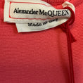 Load image into Gallery viewer, Alexander McQueen Coral Compact Knit Mini Ruffle Dress
