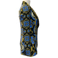 Load image into Gallery viewer, Alice + Olivia Blue / Gold Regal Romance Sapphire Breann Blazer
