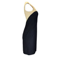 Load image into Gallery viewer, Michael Kors Black / Nude Fitted Silk Knit Sheath Dress

