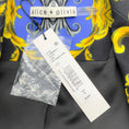 Load image into Gallery viewer, Alice + Olivia Blue / Gold Regal Romance Sapphire Breann Blazer
