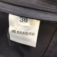 Load image into Gallery viewer, Jil Sander Black Ruffled Sleeveless Midi Dress
