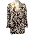 Load image into Gallery viewer, L'Agence Leopard Print Silk Taryn Double Breasted Blazer

