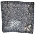 Load image into Gallery viewer, Escada Vintage Blue / Black / Pink Multi Tiger Print Large Square Silk Scarf
