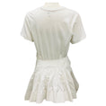 Load image into Gallery viewer, Alaia White / Blanc Short Sleeved Cotton Blouse
