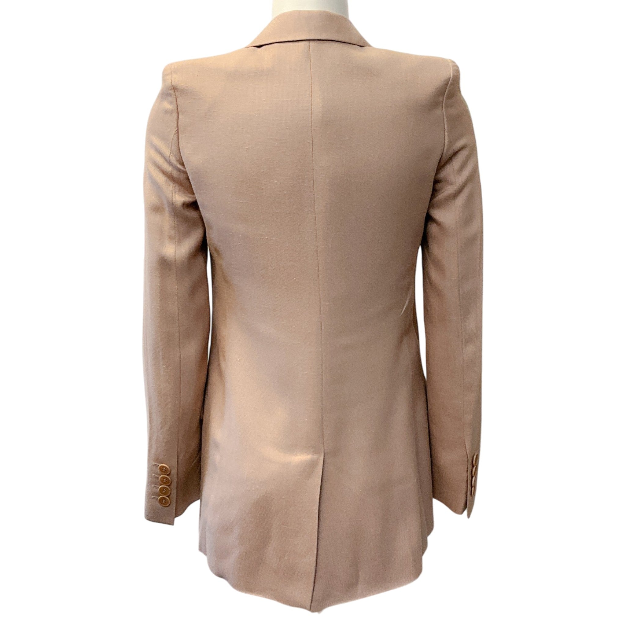 Stella McCartney Beige Single Breasted Blazer