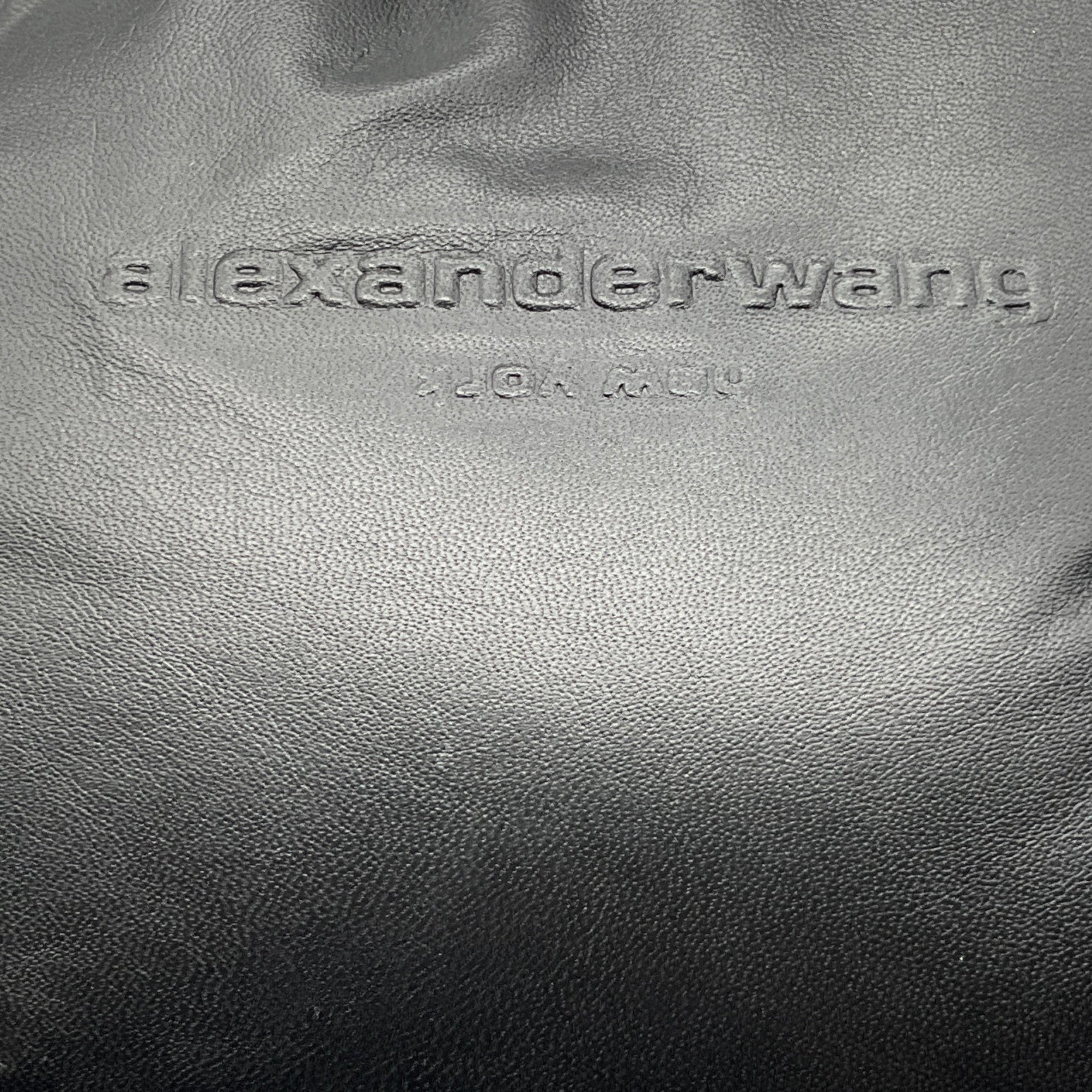 Alexander Wang Black Buttery Leather Ryan Puff Small Bag