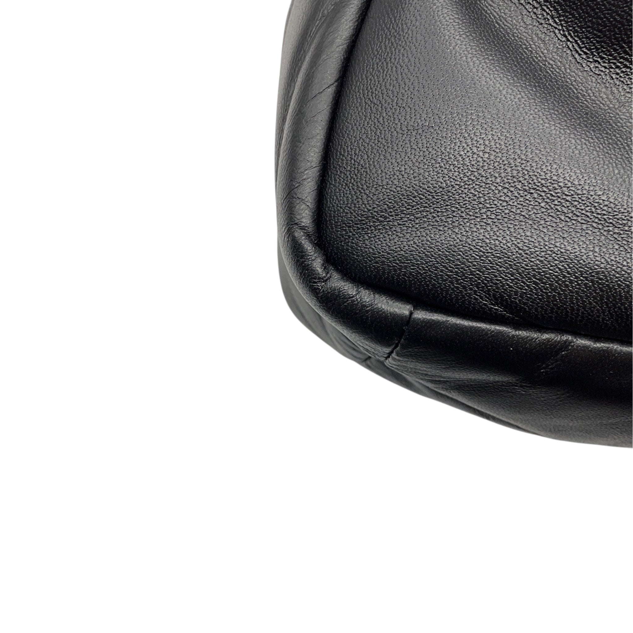 Alexander Wang Black Buttery Leather Ryan Puff Small Bag