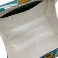 Load image into Gallery viewer, Emilio Pucci Vintage 1960's Turquoise Scarf Print Box Bag
