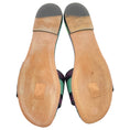 Load image into Gallery viewer, Christian Dior Turquoise / Purple Dway Slide Sandals
