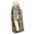 Load image into Gallery viewer, 3.1 Phillip Lim Brown Multi Sequin Plaid Boxy Tee
