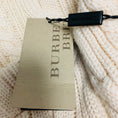 Load image into Gallery viewer, Burberry Brit Pale Fawn Reversible Merino Wool Cable Knit and Nylon Zip Front Padded Vest
