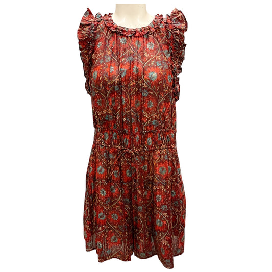 Ulla Johnson Pomegranate Orla Romper
