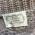 Load image into Gallery viewer, Agnona Taupe Cashmere Knit Poncho Sweater
