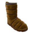 Load image into Gallery viewer, Brunello Cucinelli Brown Monili Bead Embellished Quilted Suede Boots
