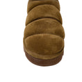 Load image into Gallery viewer, Brunello Cucinelli Brown Monili Bead Embellished Quilted Suede Boots
