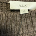 Load image into Gallery viewer, A.L.C. Brown Lennox Embellished Merino Wool Knit Sweater
