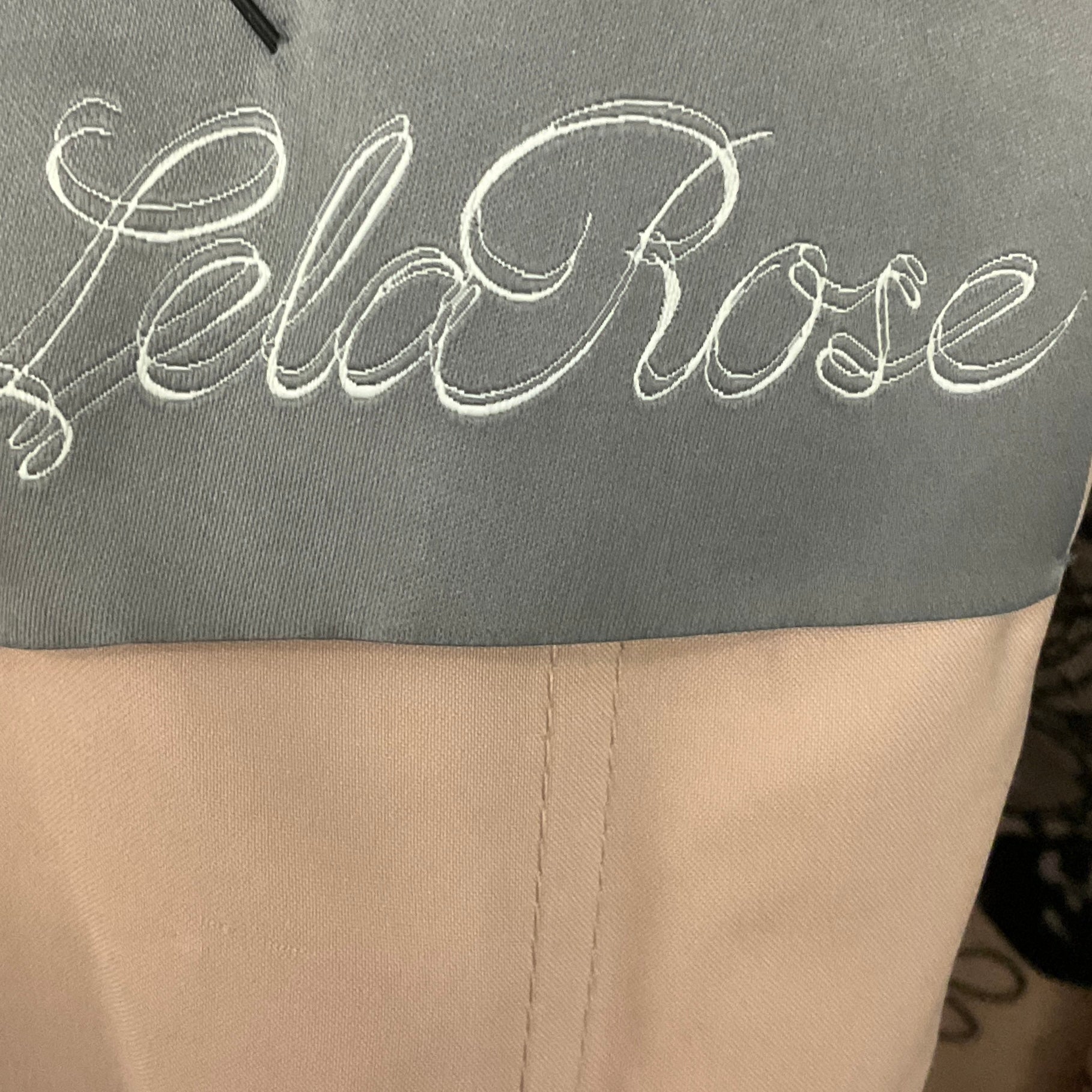 Lela Rose Nude Floral Lace Naomi Dress