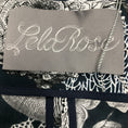 Load image into Gallery viewer, Lela Rose Navy Floral Printed Open Neck Shirt Dress
