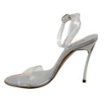 Load image into Gallery viewer, Casadei Clear / Argento Osiride Sandals
