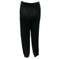Load image into Gallery viewer, Michael Kors Collection Black Metallic Stretch Viscose Joggers
