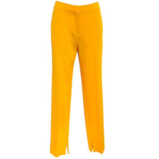 Stella McCartney Amber Yellow Slit Front Pants