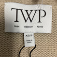 Load image into Gallery viewer, TWP Beige Twine Varsity Phoebe Cashmere Knit Cardigan Sweater
