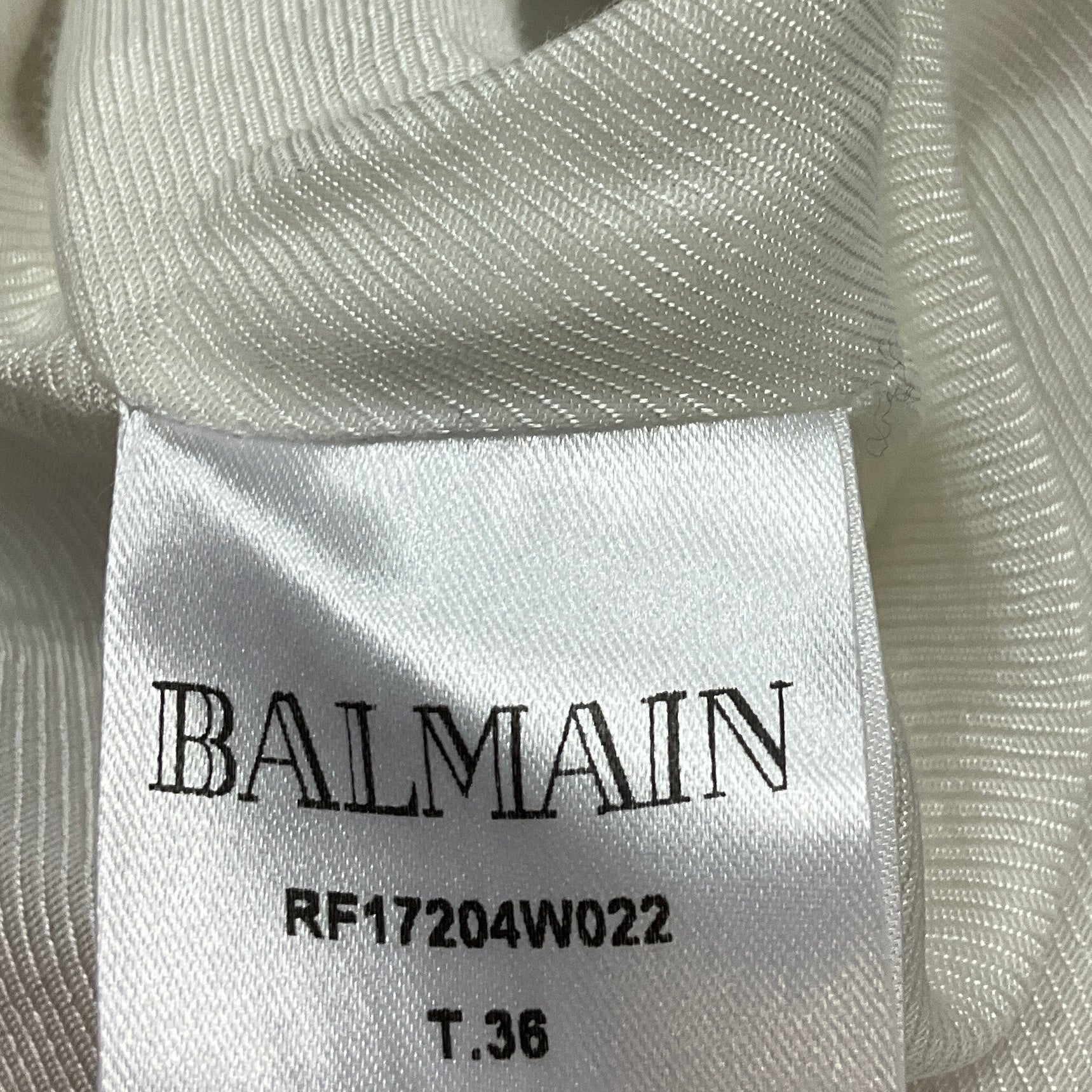 Balmain Lilac / Lilas Double Breasted Wool Jacket with Silver Buttons