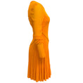 Load image into Gallery viewer, Givenchy Golden Yellow Knit Dress with Slip
