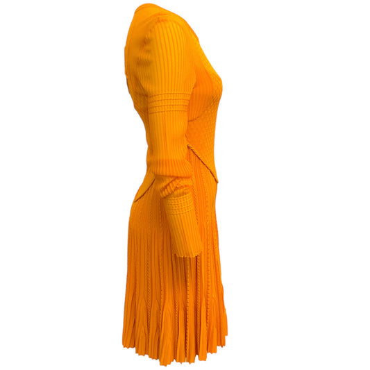 Givenchy Golden Yellow Knit Dress with Slip