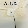 Load image into Gallery viewer, A.L.C. White Bianca Strapless Pleated Gown / Maxi Dress
