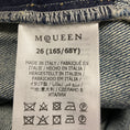 Load image into Gallery viewer, McQueen Blue Denim High Rise Bootcut Jeans
