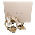 Load image into Gallery viewer, Alexandre Birman Gold Multi Crystal Betina 85 Sandals
