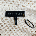 Load image into Gallery viewer, Santicler Ivory Open Knit Crochet Dress with Pearl Buttons
