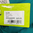 Load image into Gallery viewer, Saloni x Victoria Tang Teal Multi Fleur Short Dress

