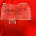 Load image into Gallery viewer, Giambattista Valli Bright Orange Collared Sleeveless Silk Dress
