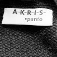 Load image into Gallery viewer, Akris Punto Charcoal Grey Cropped Short Sleeved Wool Knit Sweater
