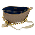Load image into Gallery viewer, Louis Vuitton Taupe Monogram Embossed Leather Coussin Handbag
