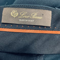 Load image into Gallery viewer, Loro Piana Navy Blue Silk and Wool Trousers
