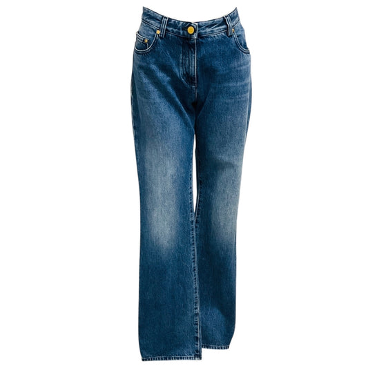Michael Kors Collection Indigo Denim Slim Stovepipe Jeans