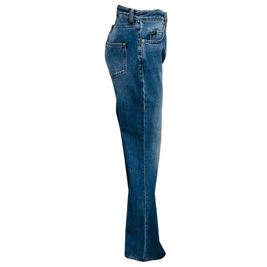 Michael Kors Collection Indigo Denim Slim Stovepipe Jeans