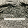 Load image into Gallery viewer, Ermanno Scervino Charcoal Grey Lace Trimmed Knit Sweater
