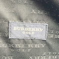 Load image into Gallery viewer, Burberry Black / Grey Classic Nova Check Plaid Golf Shoe Bag
