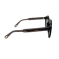 Load image into Gallery viewer, Chloe Black Round Plastic Sunglasses
