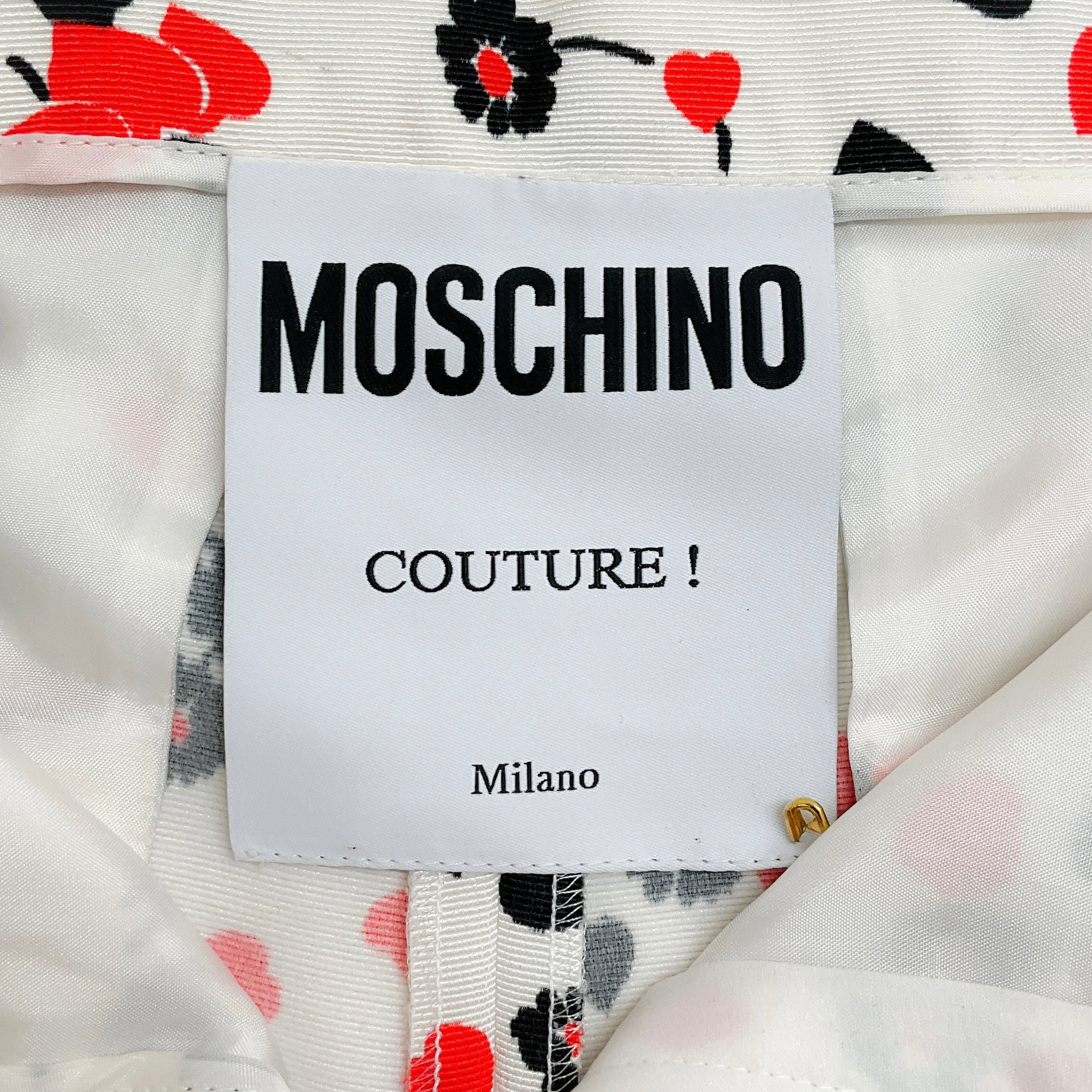 Moschino Couture Floral / Heart Print Shorts