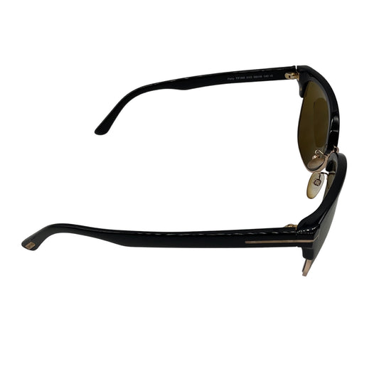 Tom Ford Black / Gold Mirrored Fany Sunglasses