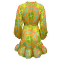 Load image into Gallery viewer, Alexis Green Multi Floral Analia Dress

